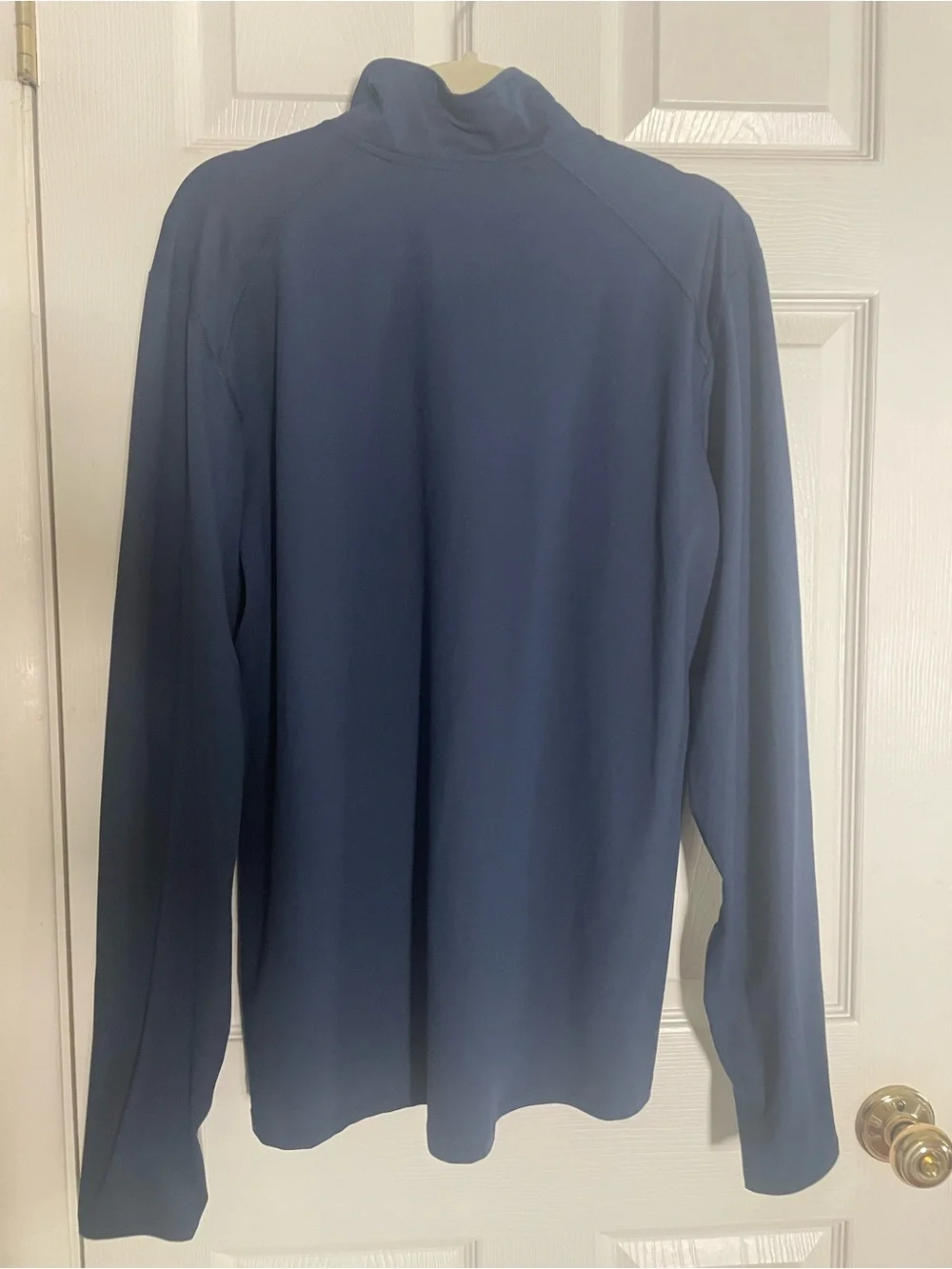 Nike Navy & Maize Dri-FIT Half-Zip Athletic Pullover